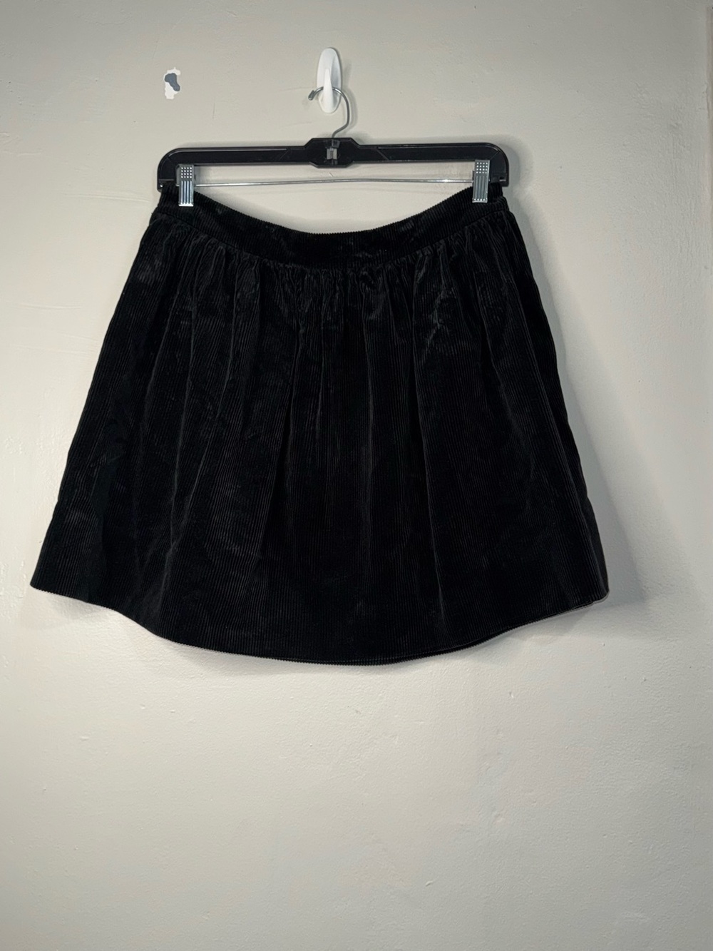 Vintage Ralph Lauren Mini Black Corduroy Skater Skirt